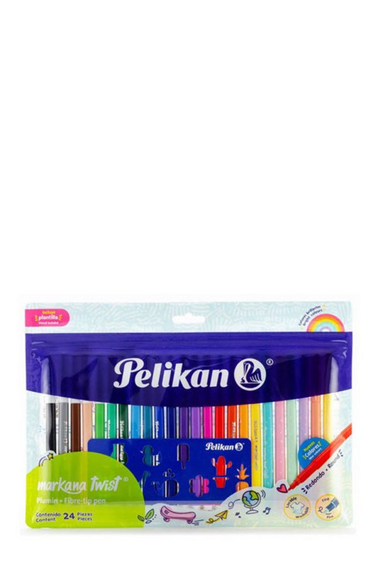 ماژیک نقاشی 24 رنگ Markana Twist