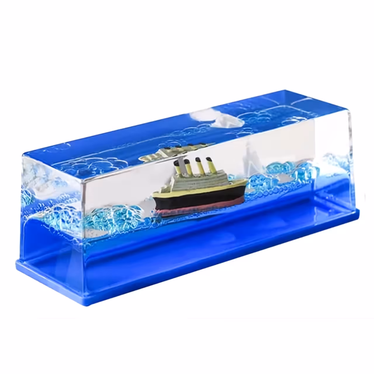 دکوری مدل کشتی تایتانیک و کوه یخ معلق