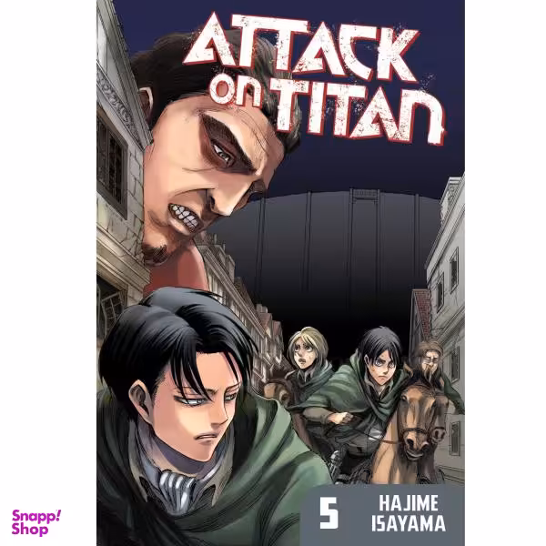 کتاب Attack on Titan 5 اثر Hajime Isayama نشر Kodansha Comics