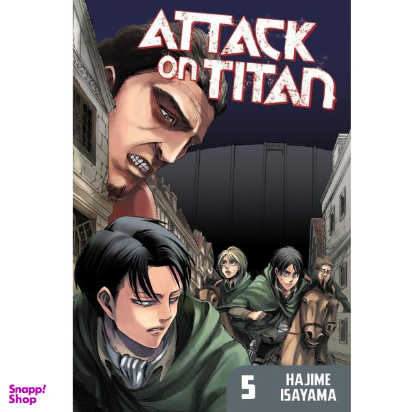 کتاب Attack on Titan 5 اثر Hajime Isayama نشر Kodansha Comics