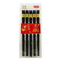 چاپستیک ملامین 10 جفت مشکی 