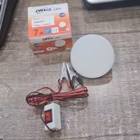 چراغ سیار ماشین گیره دار 7 وات