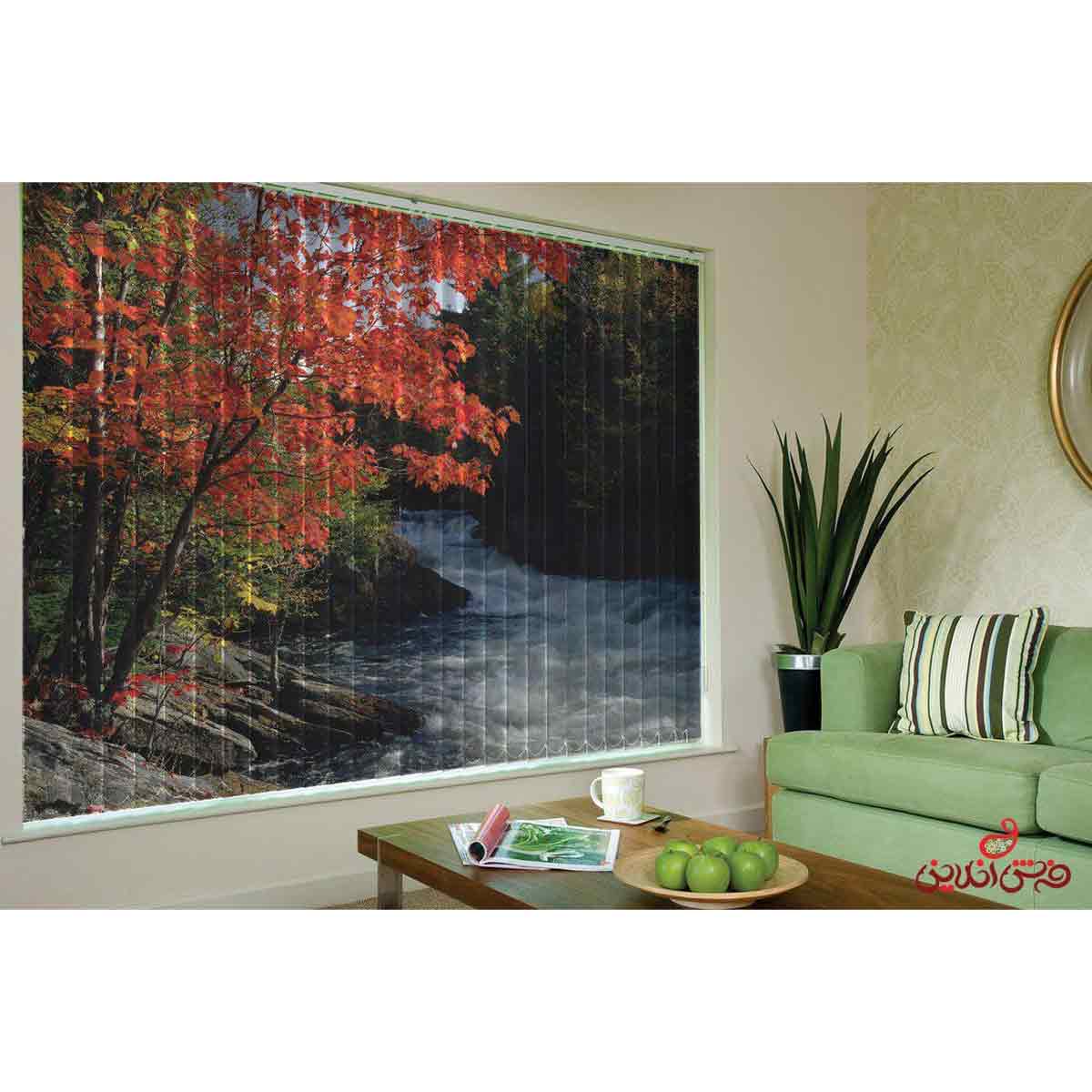 پرده لوردراپه تصویری کد 747