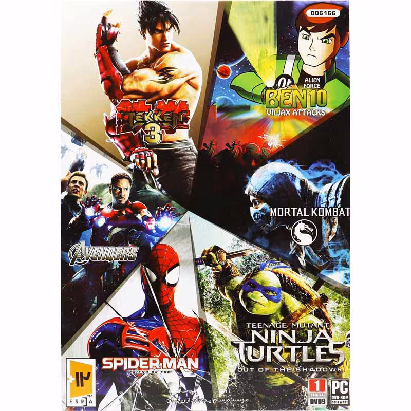Fighting Games Collection 6-In-1 PC 1DVD9 رسام ایده