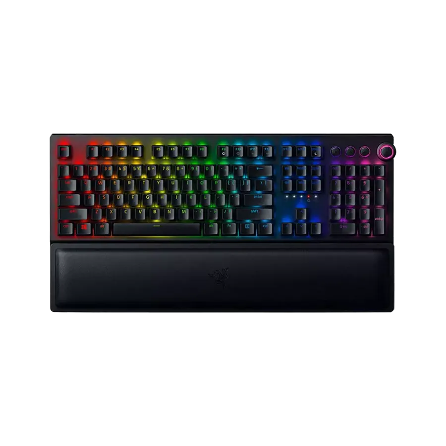 قیمت کیبورد بی سیم گیمینگ ریزر BlackWidow V3 Pro Yellow Switch