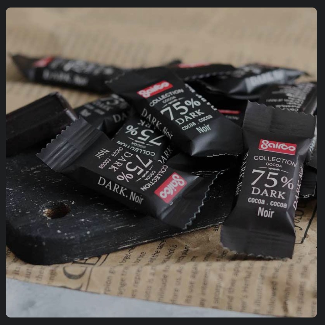 شکلات تلخ  سایرو  75 درصد