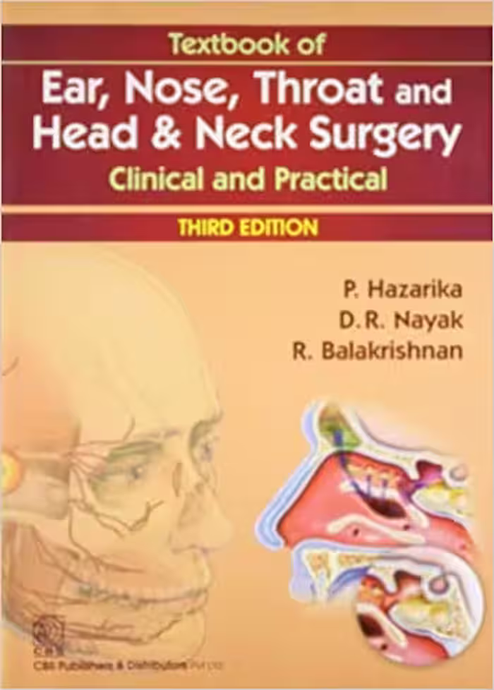 󾕇 دانلود کتاب Textbook Of Ear, Nose, Throat, Head And Neck Surgery - Clinical And Practical, 3rd ed, 2018 - دانلود کتاب های دانشگاهی