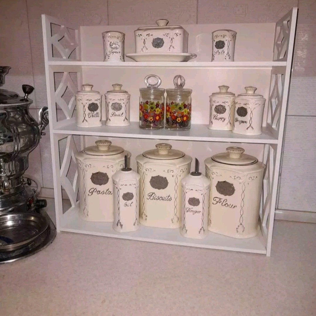 شلف جا ادویه 3 طبقه مشبک