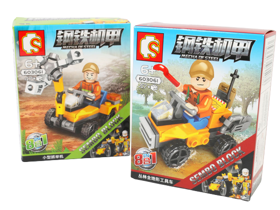 لگو ماشین آلات جنگل