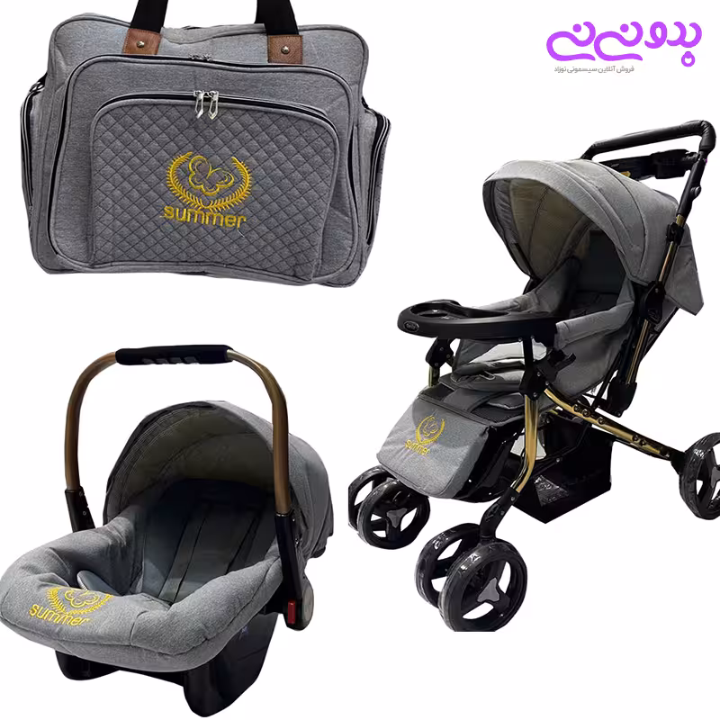 ست کالسکه بنیتا دلیجان با کریر آنام | سیسمونی بدو نی نی