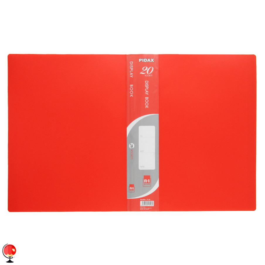 کلربوک 100 برگ A4 پیداکس رنگ قرمز
