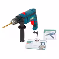 دریل دو دور ضربه‌ای 750 وات DR13-07 لکا