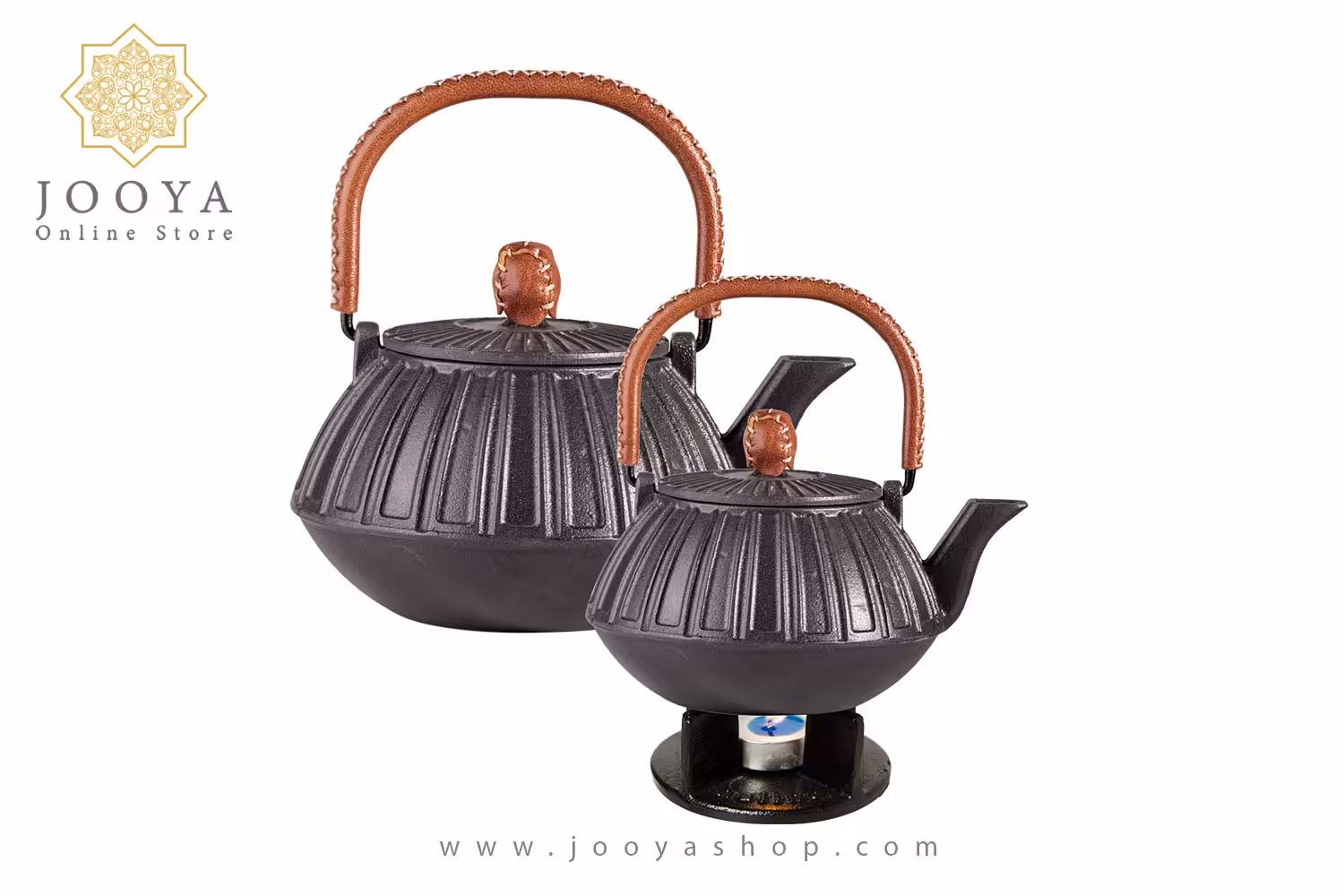 ست کتری و قوری چدن نالینو مدل فیورلا