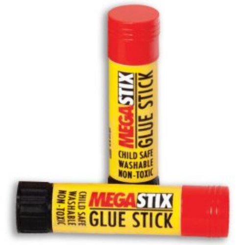چسب  ماتیکی غفاری  15  گرمی  در پک2 عددی  مدل MEGA STIX