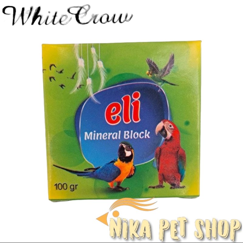 بلوک مینرال طوطیسانان(کمک به اصلاح منقار و بهبود هضم غذا)