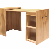 میز تاشو و کم جا رنگ چوب سایز 60در 37 ارسال به عهده مشتری به صورت پس کرایه 