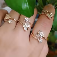 انگشتر پروانه ysx