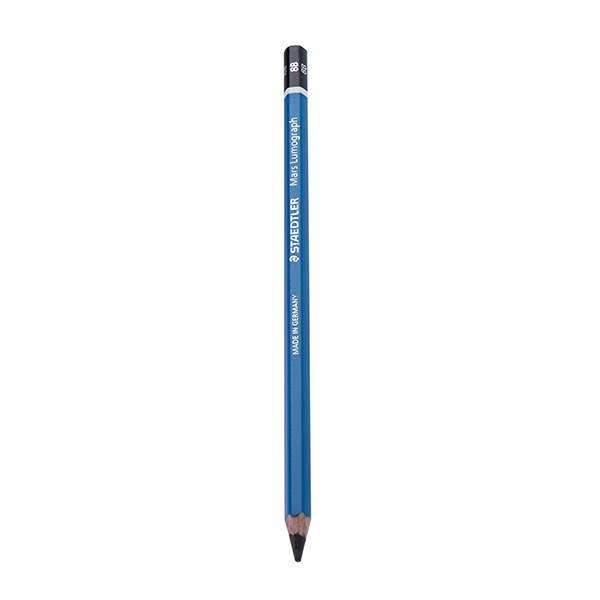 مداد مشکی استدلر مدل Mars Lumograph 100 - نوشتاری 8B