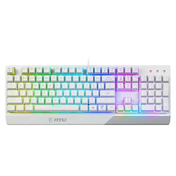 کیبورد مخصوص بازی ام اس آی مدل VIGOR GK30 white