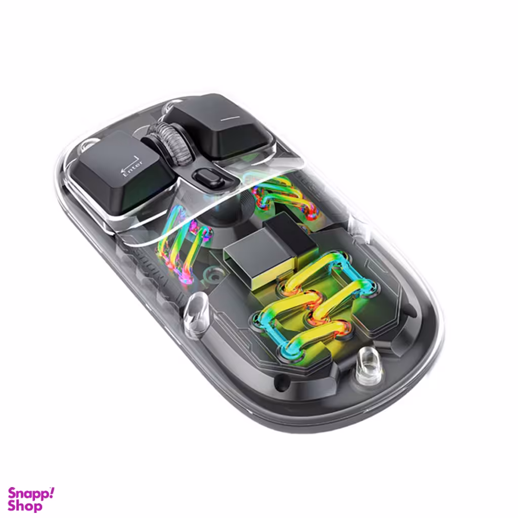 ماوس بی سیم پرودو مدل Traansparent Dual-Mode