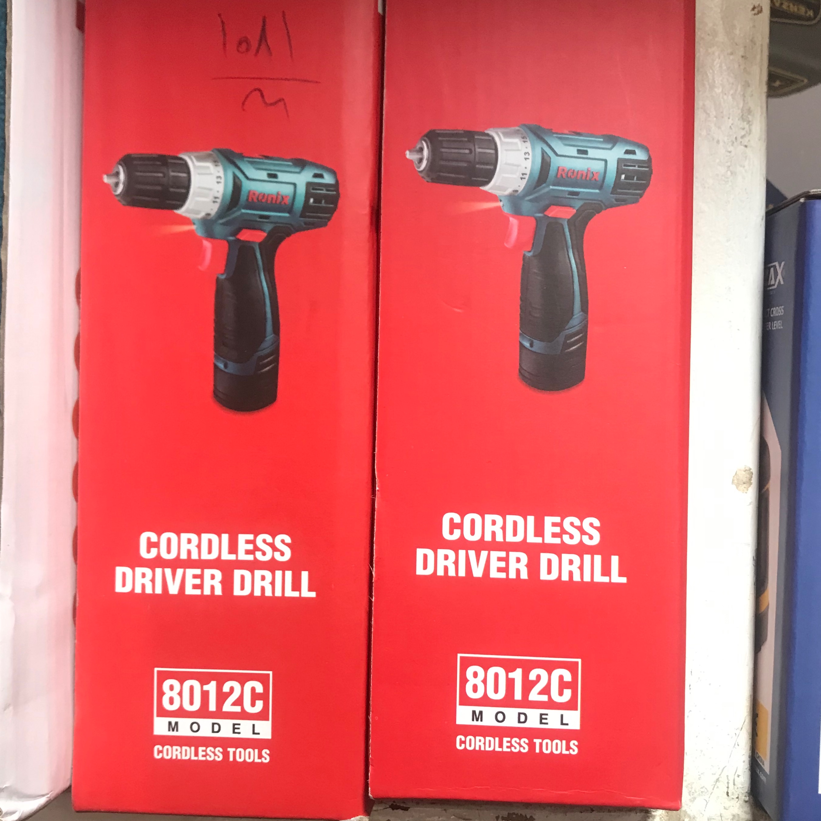 دریل شارژی تک باطری رونیکس