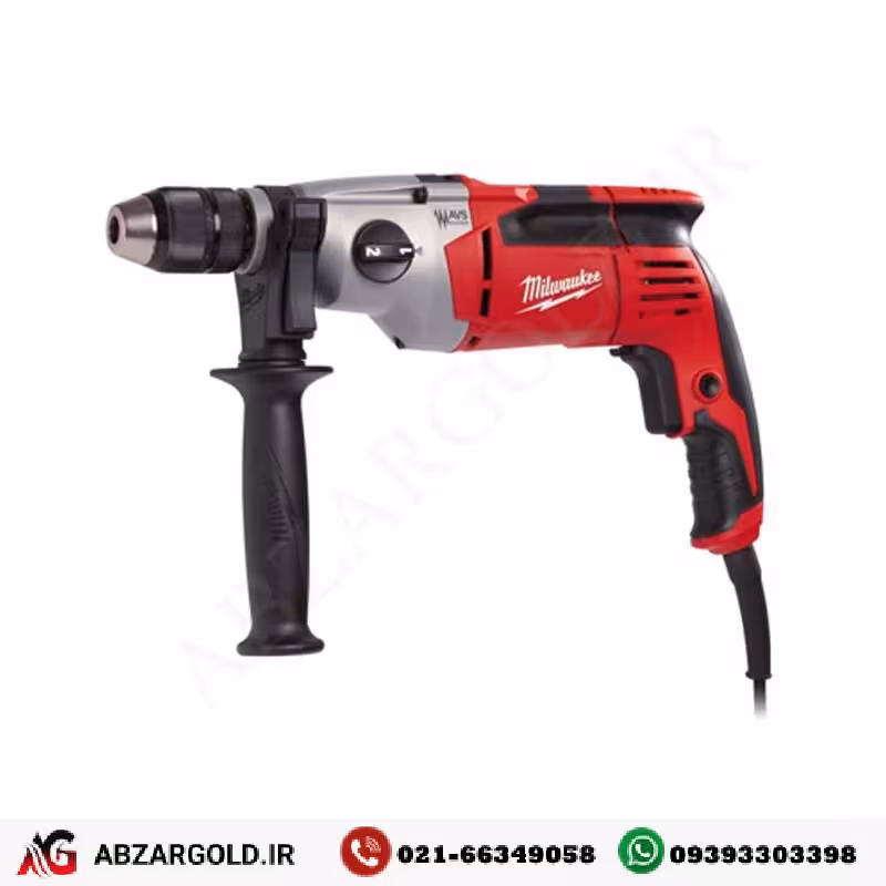 دریل 13 میلیمتر گیربکسی 1020 وات میلواکی مدل PD2E24R