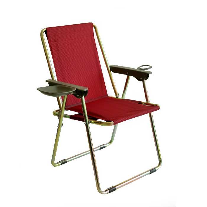 صندلی تاشو جالیواندار و ضدزنگ