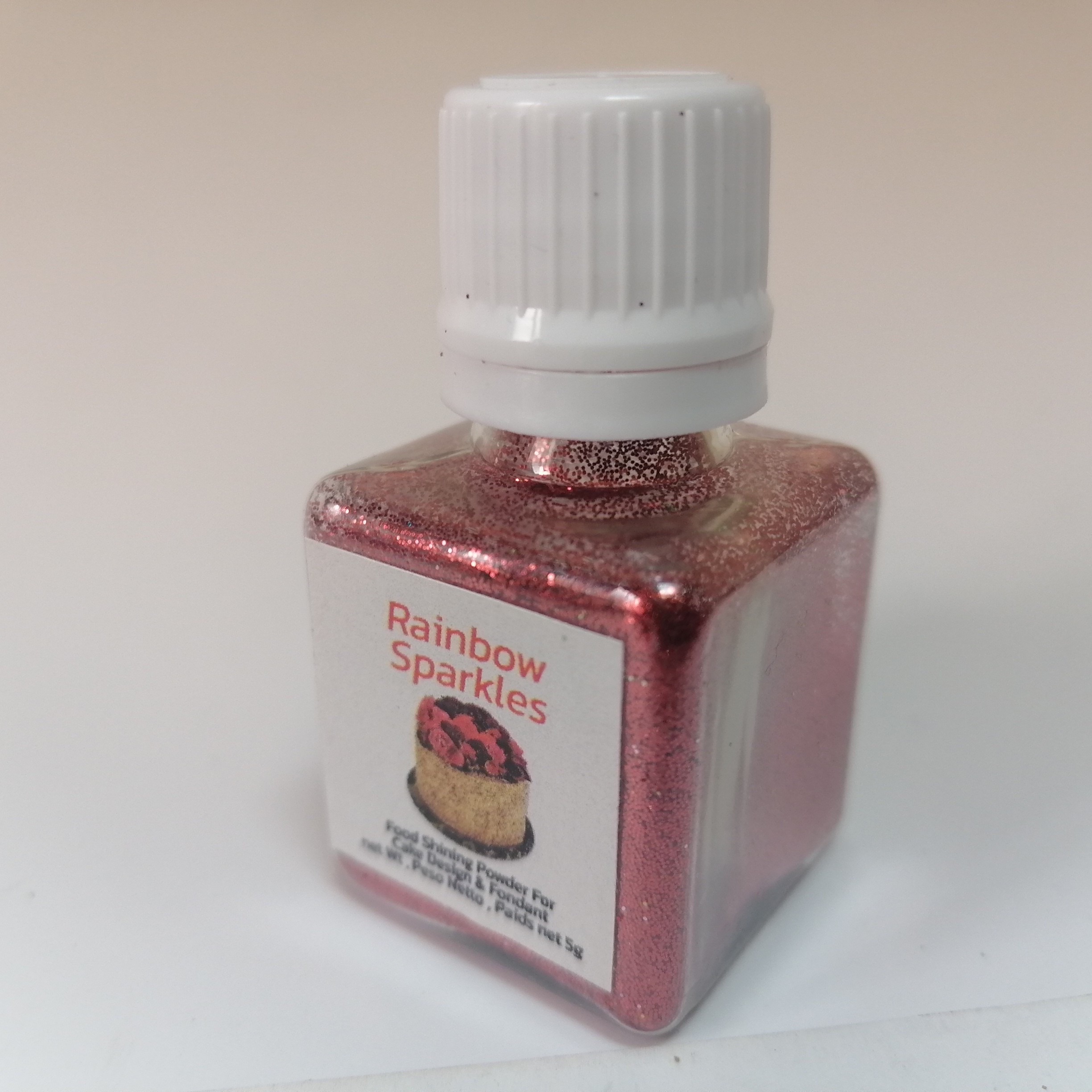 اکلیل دیزاین کیک و شیرینی رنگ قرمز 27 گرمی 