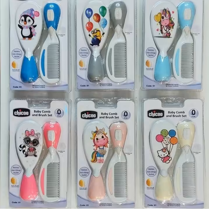 شانه برس کودک چاپی چیکو 