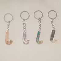 جاکلیدی رزینی مدل حروف انگلیسی J 