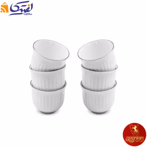 فنجان اسپرسو چینی زرین قالب مهران طرح سمن