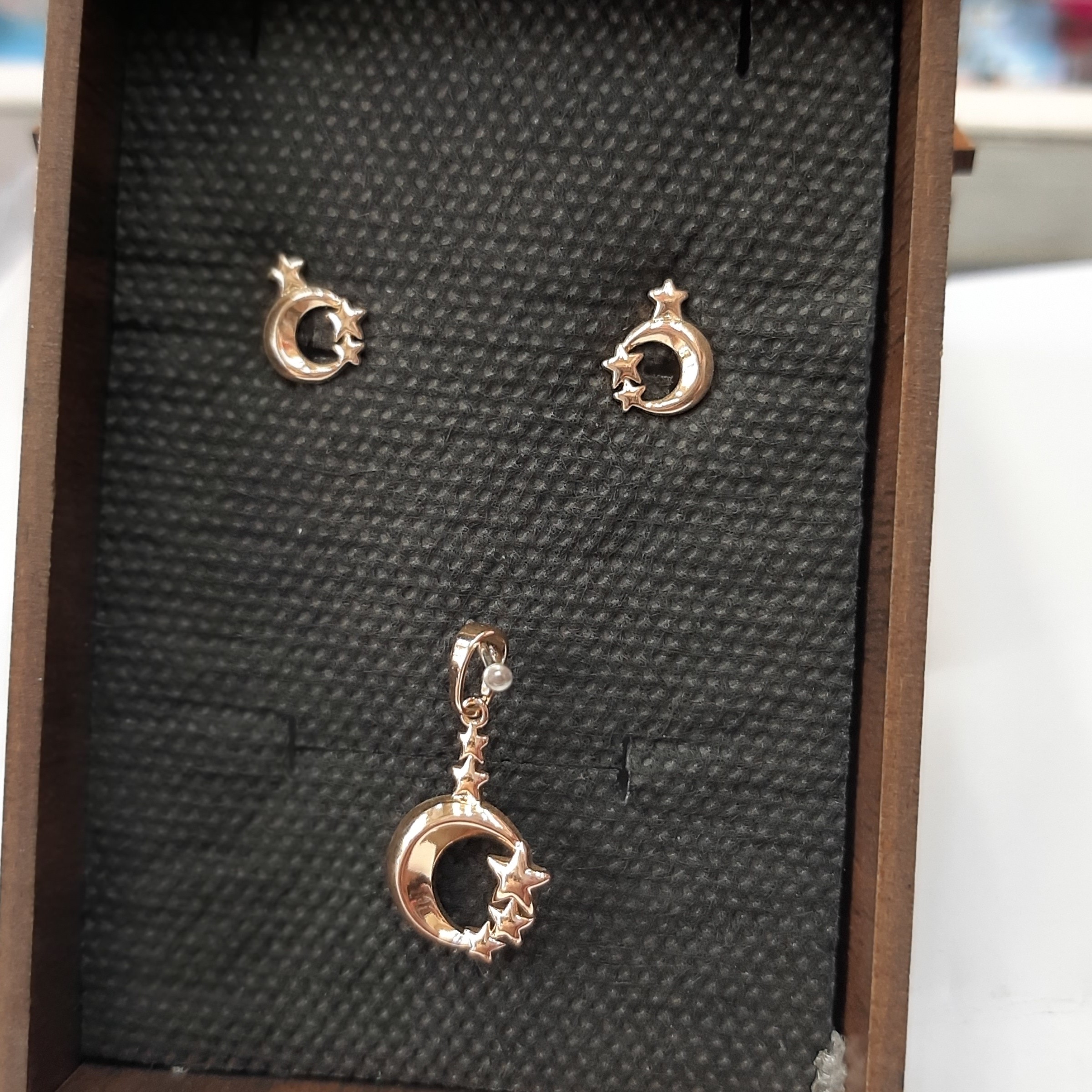 انواع نیم ست استیل ظریف بدون زنجیرزیباوشیک رنگ ثابت مناسب مخصوص کادو