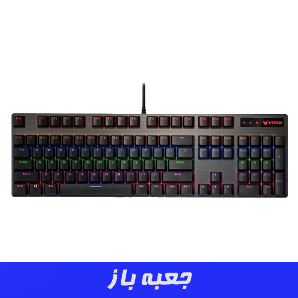 مشخصات قیمت خرید کيبورد گیمینگ رپو Rapoo V500 Pro