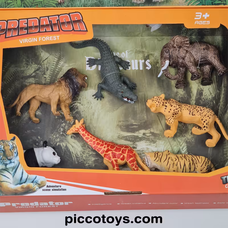 فیگور حیوانات WILD ANIMAL مجموعه 7 عددی کد 92981F