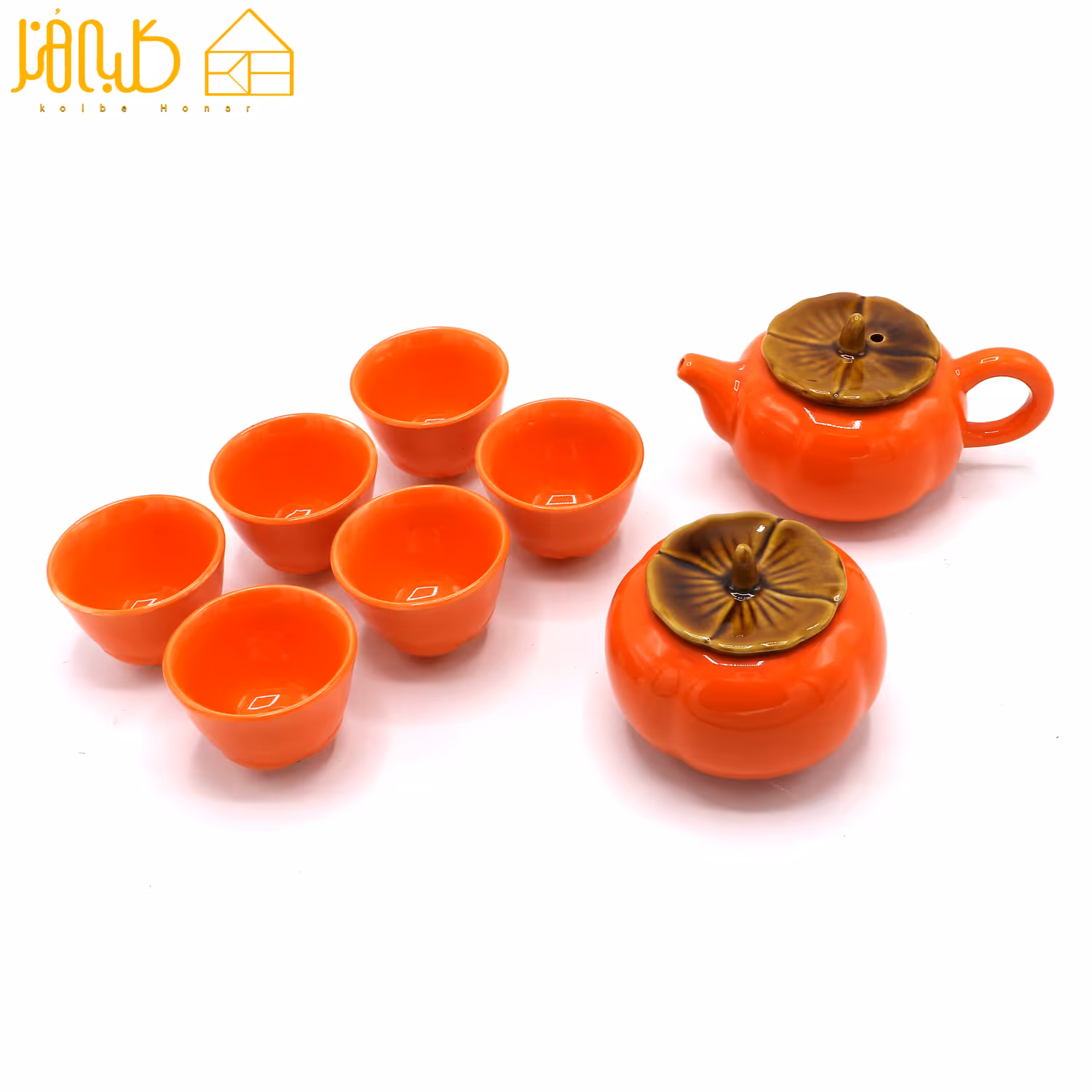 ست قهوه خوری خرمالو 6 نفره