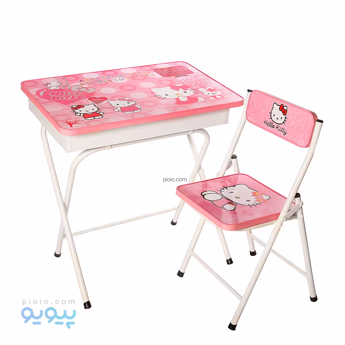 میز تحریر محفظه دار طرح هلو کیتی