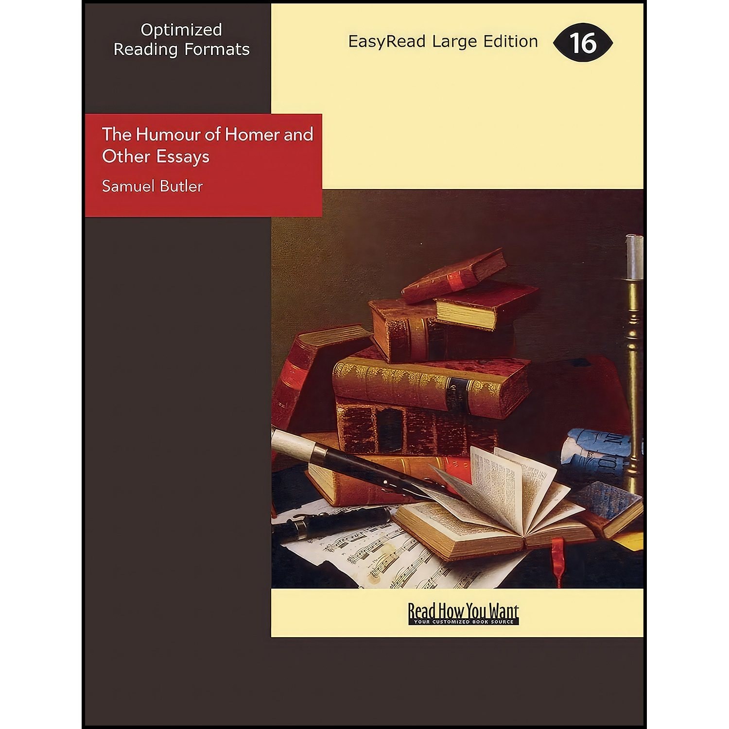 کتاب زبان اصلی The Humour of Homer and Other Essays اثر Samuel Butler