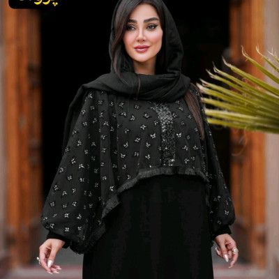 مانتو مجلسی مدل دو تیکه پروانه