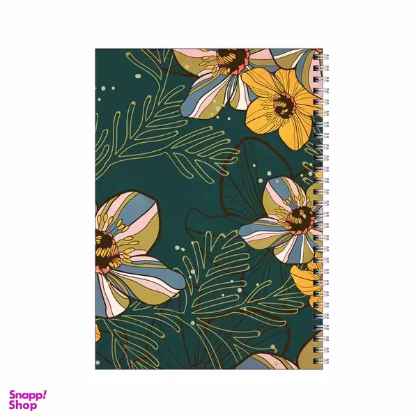 دفتر مشق 50 برگ بامبیلیپ طرح گل کلاسیک  کد 8822095