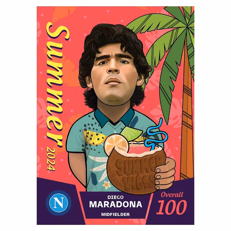 اسباب بازی شانسی کیمدی مدل سامر مارادونا سری 2024 کد 775