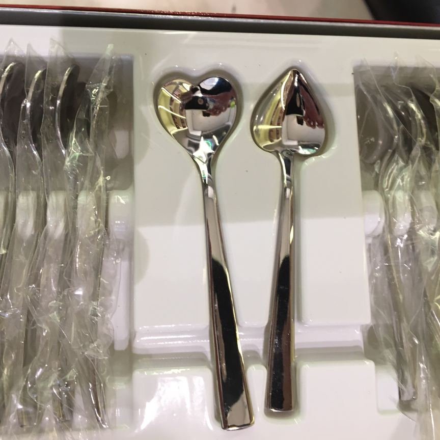 قاشق چایخوری وارداتی کیفیت عالی ست 12تایی هزینه ارسال به عهده مشتری وپسکرایه