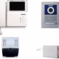 ایفون تصویری تک واحده کوماکس مدل FOR PNC4 کامل 