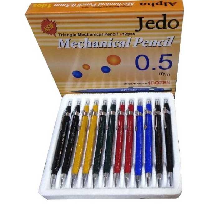 مداد مغزی ، اتود 0.5 میکرو آلفا در رنگ های مختلف