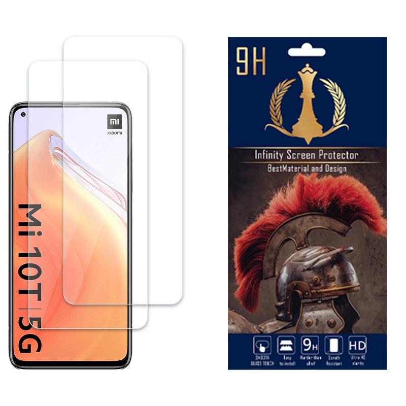محافظ صفحه نمایش اینفینیتی مدل NANOمناسب برای شیائومی Mi 10T بسته دو عددی