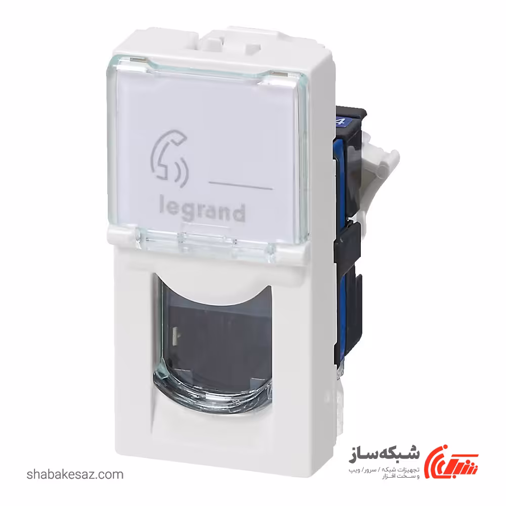 قیمت و خرید کیستون تلفن لگراند Legrand 0 787 30 باریک Keyston Cat3 - شبکه ساز