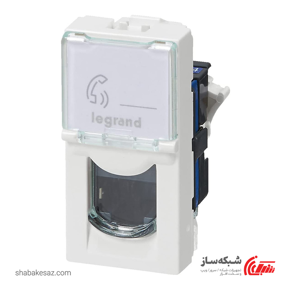 قیمت و خرید کیستون تلفن لگراند Legrand 0 787 30 باریک Keyston Cat3 - شبکه ساز