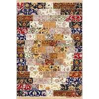 فرش ماشینی کلاریس کلکسیون چهل تیکه کد 100506