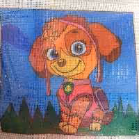 کوبلن مربع فانتزی کودک ( بدون نخ)