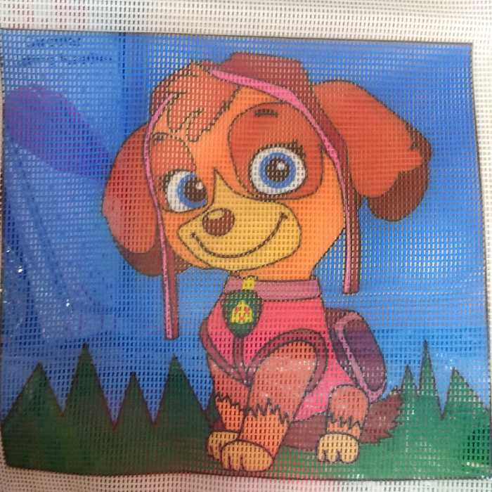 کوبلن مربع فانتزی کودک ( بدون نخ)