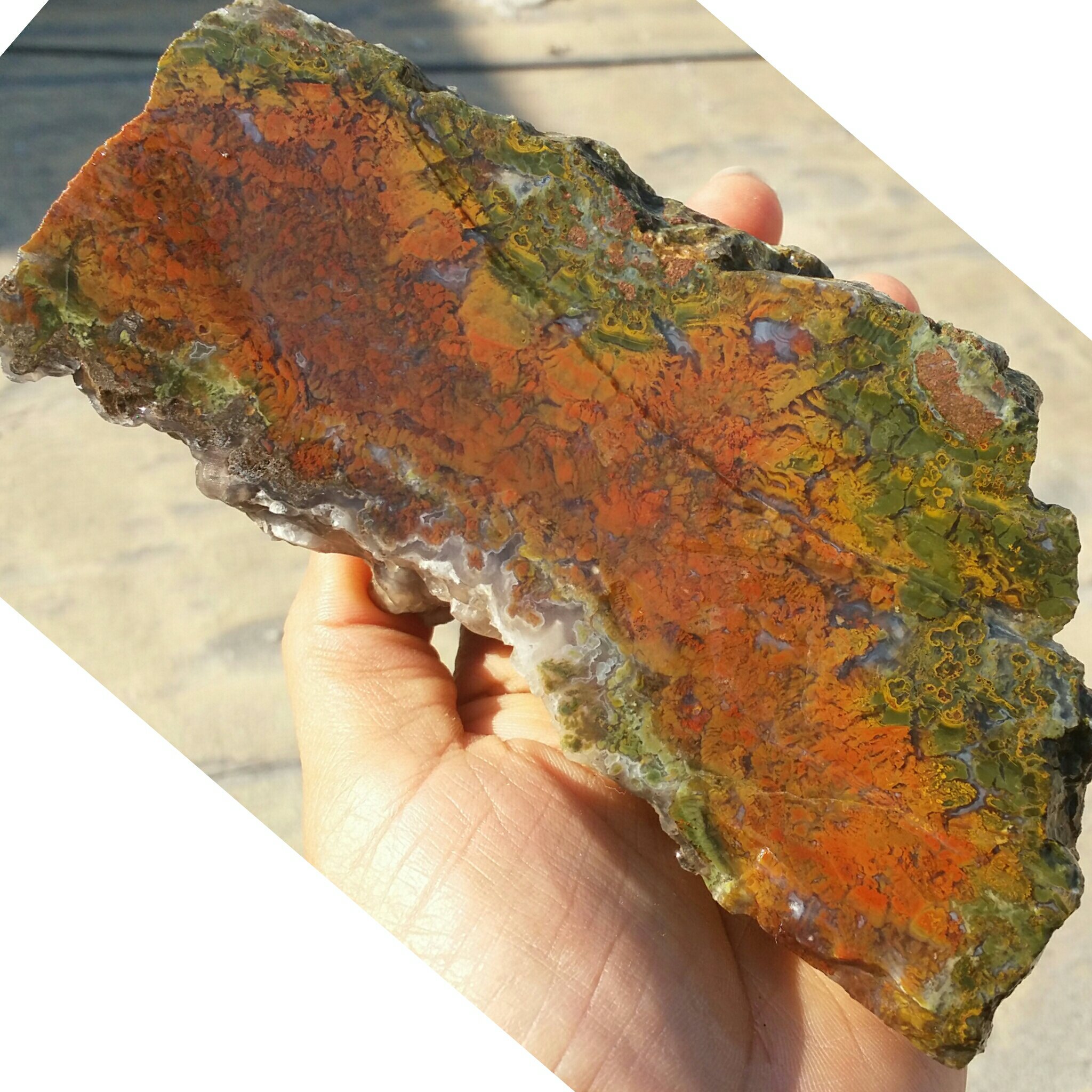 اسلایس سنگ راف غولپیکر عقیق منظره 7رنگ شاهکار خلقت کاملا طبیعی
با قابلیت ساخت چندین نگین و اسلایس مجدد محشر
 کد 8293